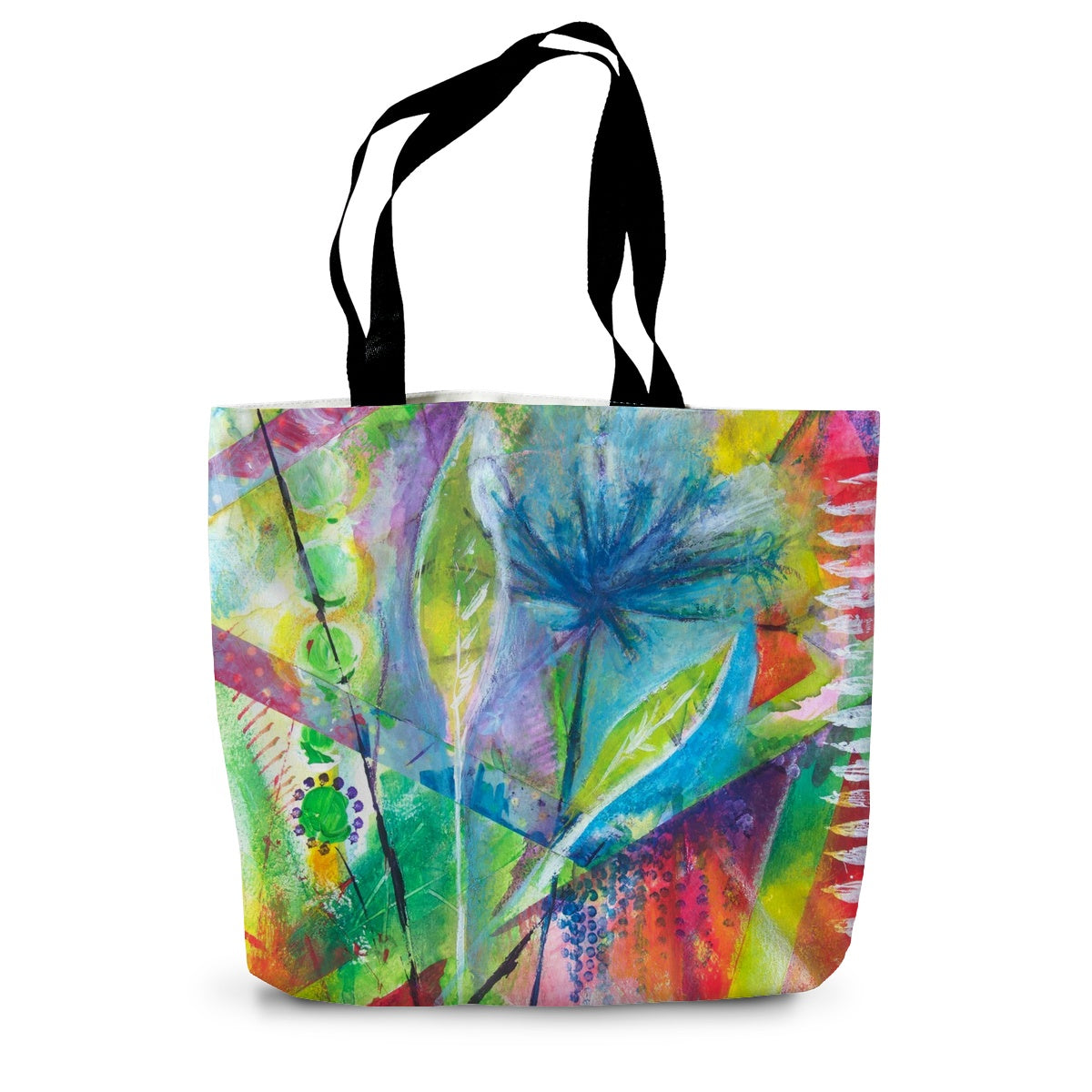 Canvas tote bag online painting