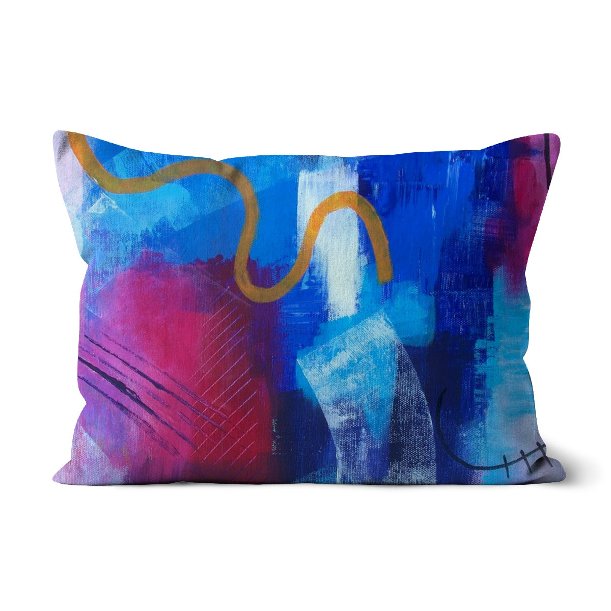 Limitless Abstract Print Cushion