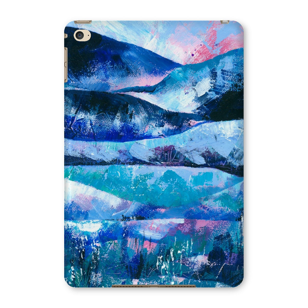 Tranquility colourful art tablet case for iPad mini 4