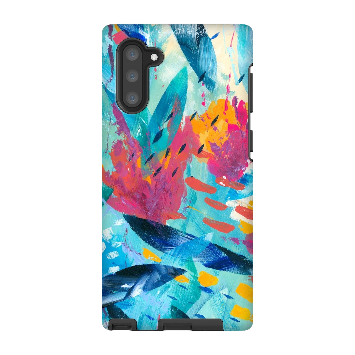 Tropical Seas abstract art mobile phone protective case