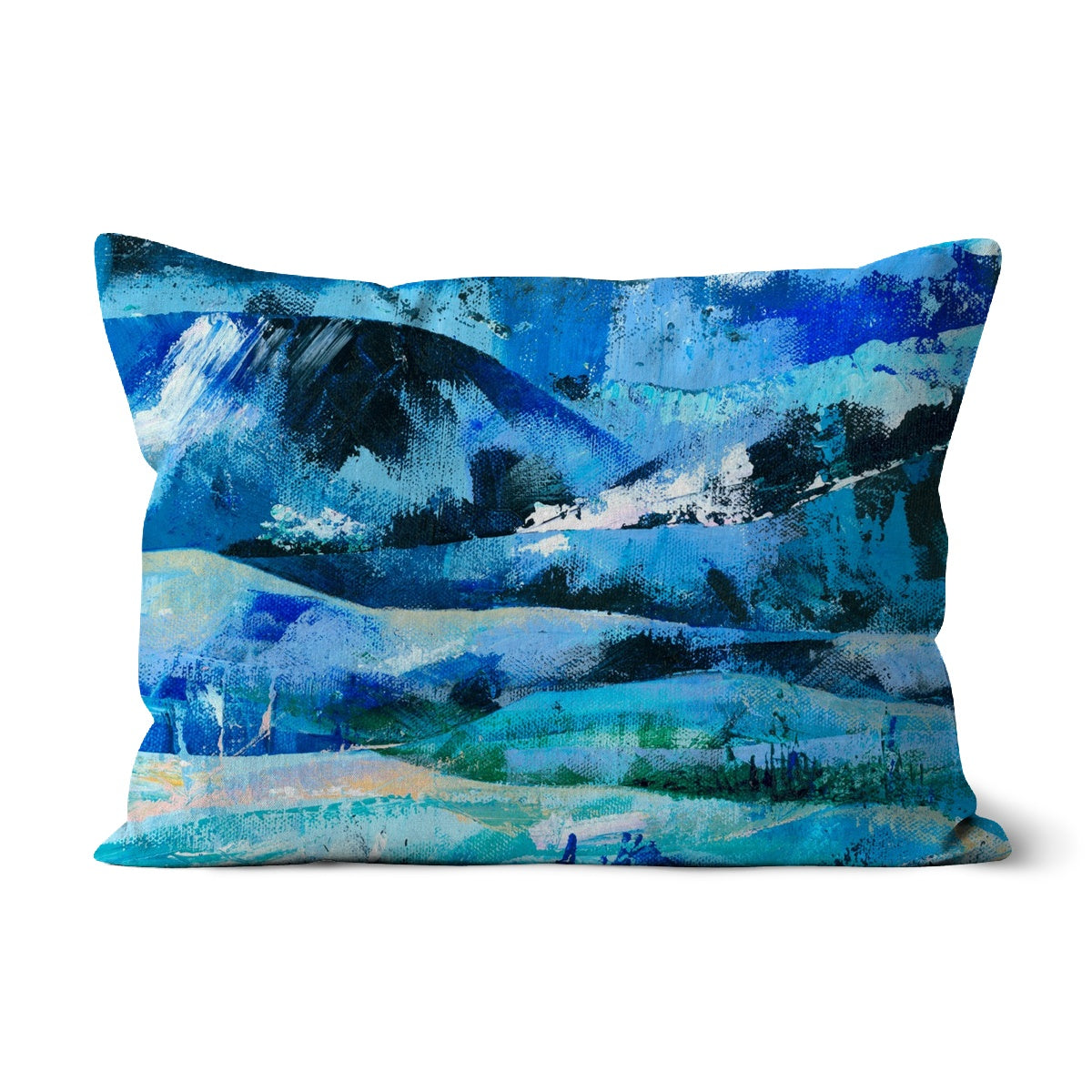 Into the Blue Cushion