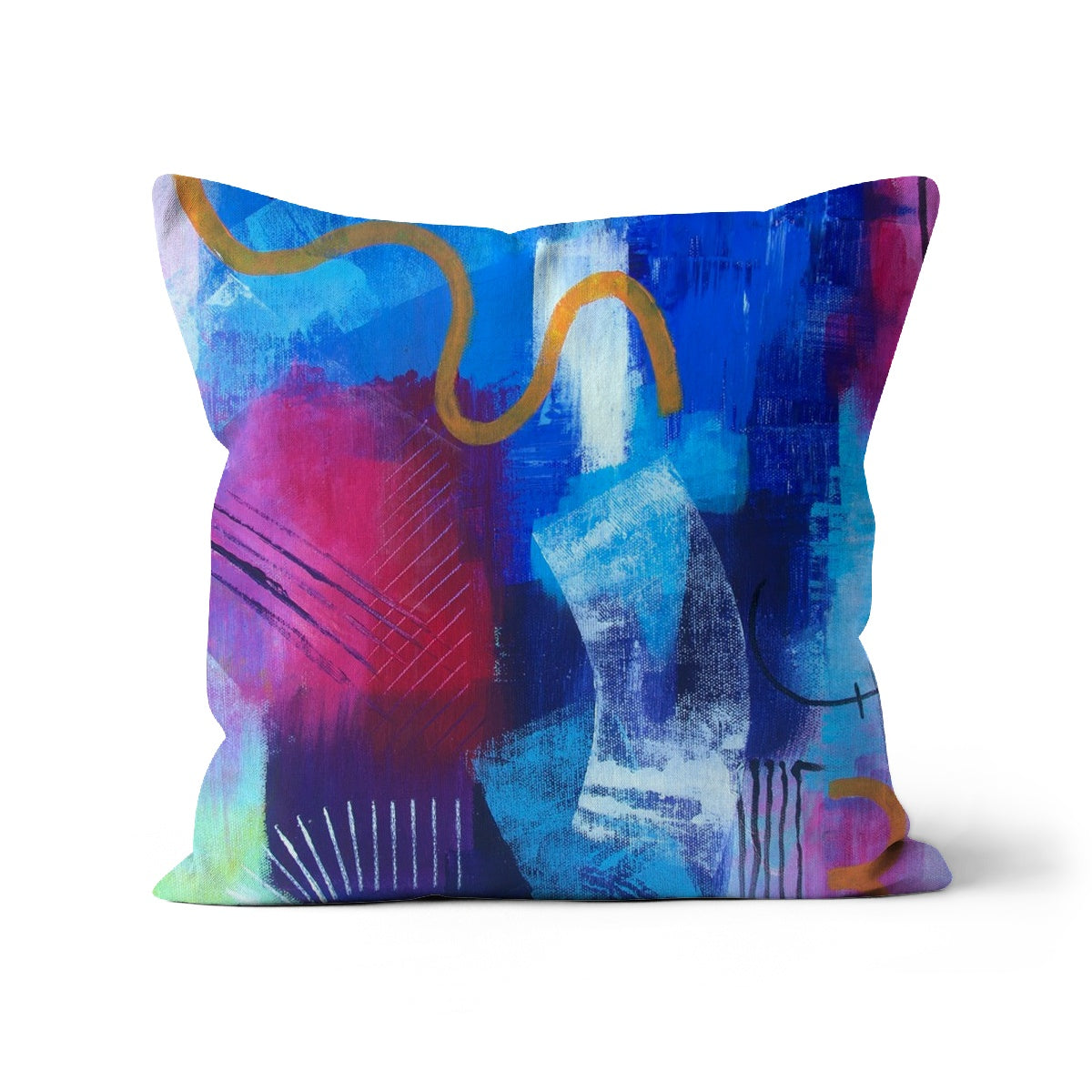 Limitless Abstract Print Cushion