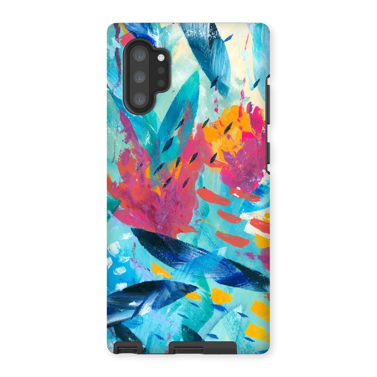 Tropical Seas abstract art mobile phone protective case