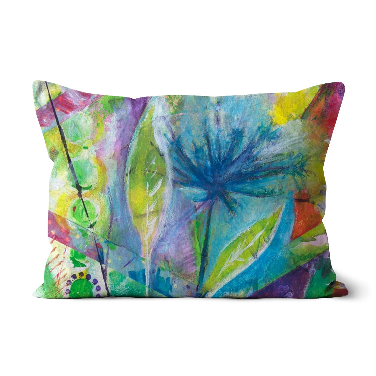 Flourish Print Cushion