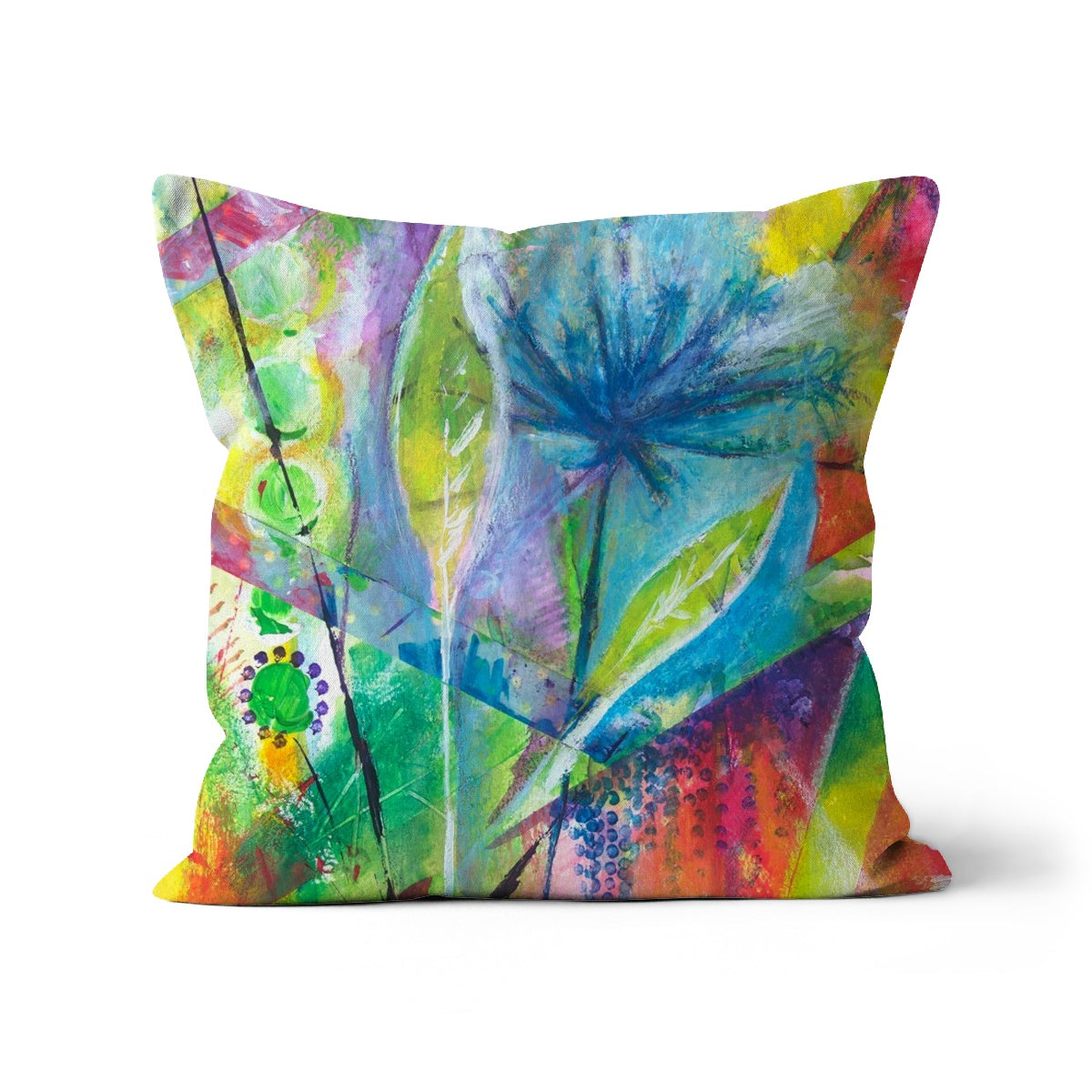 Flourish Print Cushion