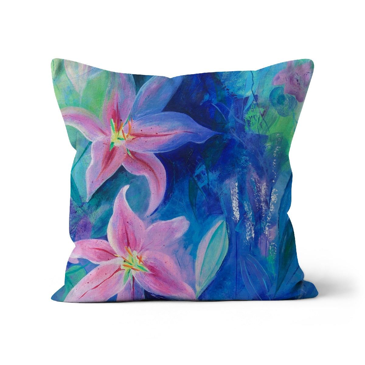 Lilies in Bloom Cushion